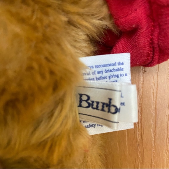 Vintage Burberrys Teddy Bear with Spell Out Sweater - Picture 6 of 9